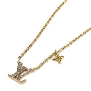 LOUIS VUITTON Gold Necklace